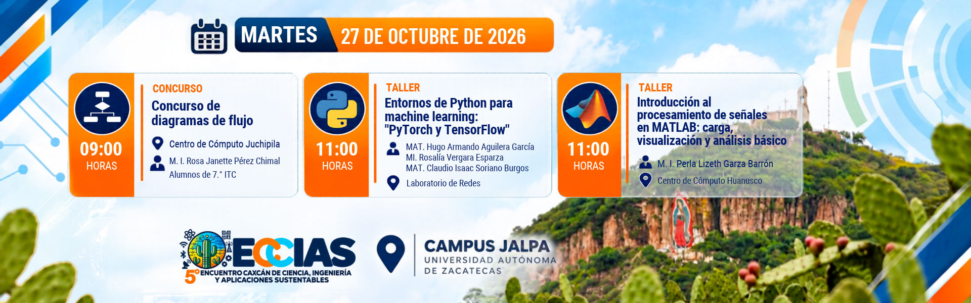 5to. encuentro caxcan ECCIAS Campus Jalpa  2026 - Martes